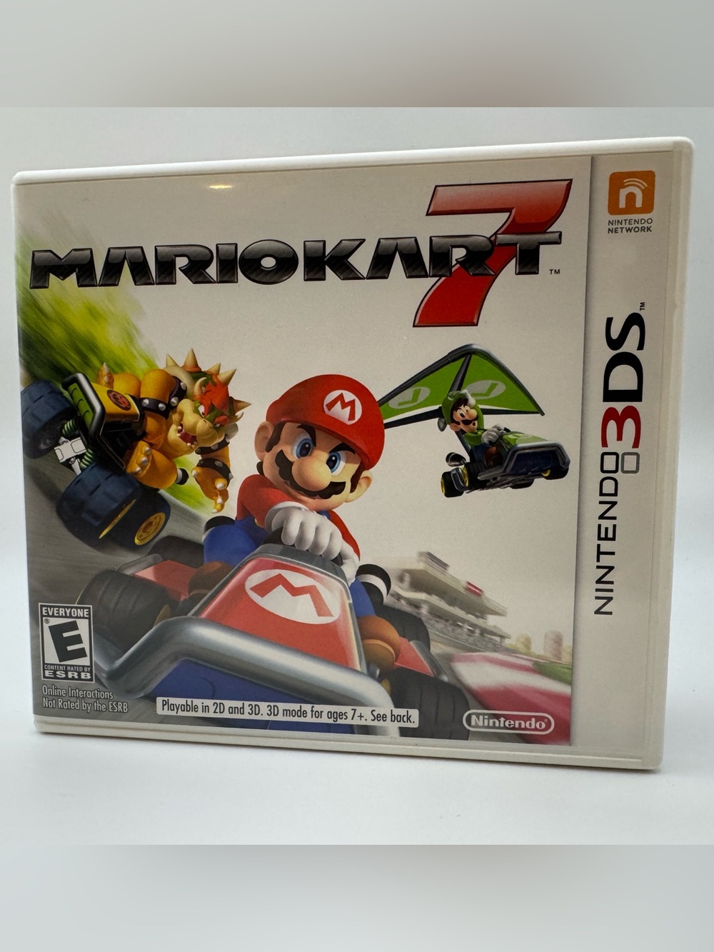 Nintendo 3DS Mario Kart 7 - Case and Manual ONLY